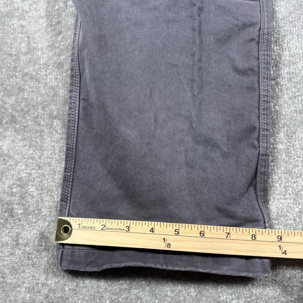 Dewalt Madison Pants Men's 46x33 Gray Double Knee Stretch Straight Leg Workwear - Picture 8 of 8